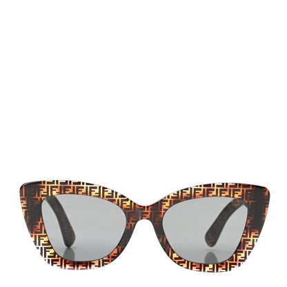 Fendi Acetate F is Fendi FF 51mm Cat Eye Sunglasses 0327/S Tortoise Camouflage 2 of 7