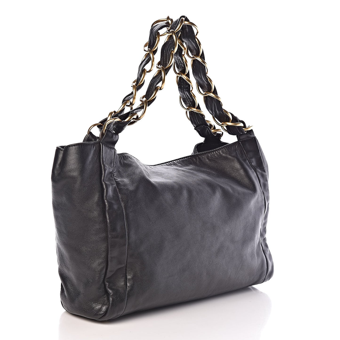 Lambskin Small Olsen Shoulder Bag Black