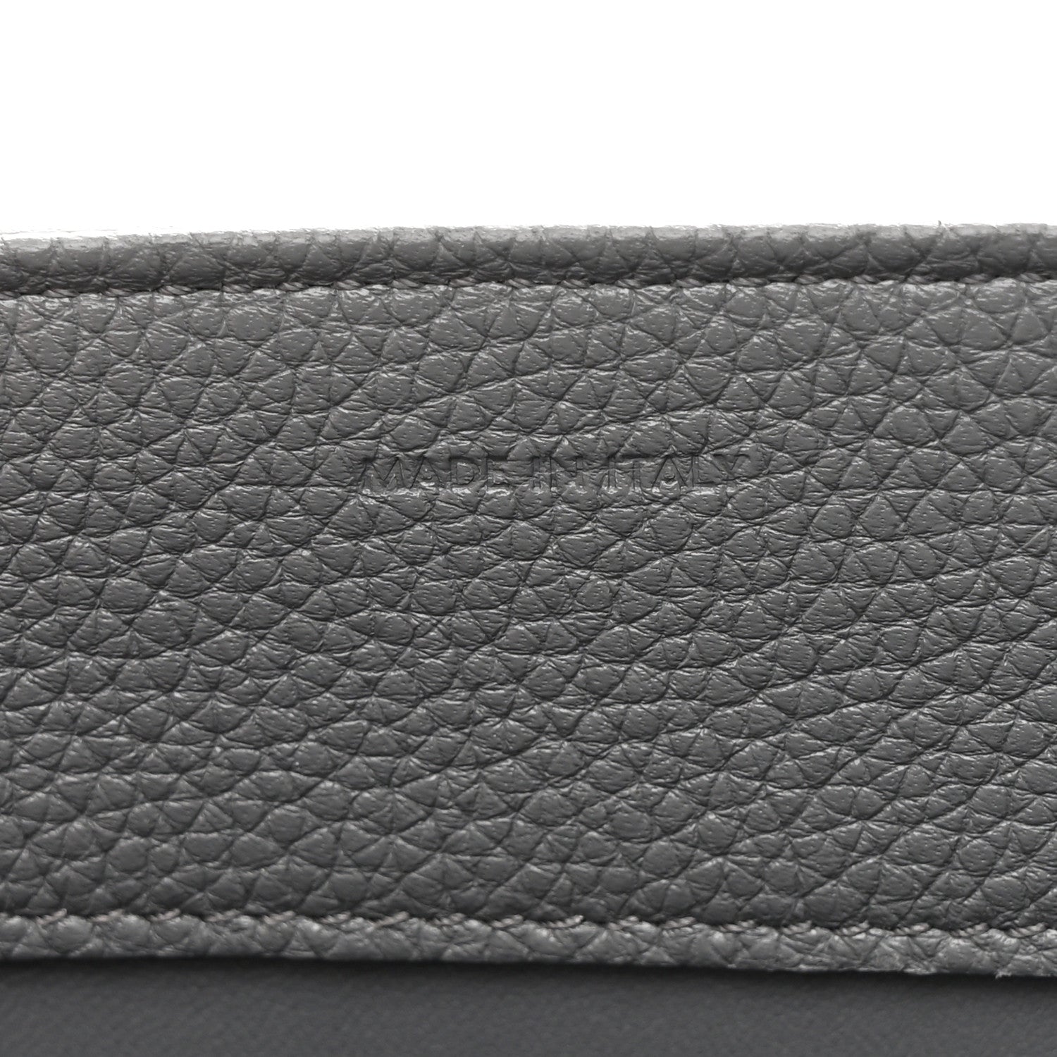 Celine Grained Calfskin Medium 16 Top Handle Bag Grey 7 of 10