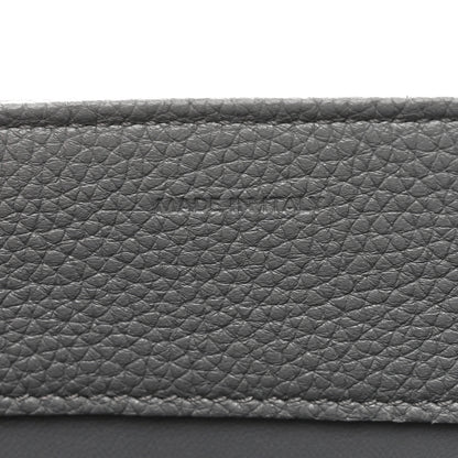 Celine Grained Calfskin Medium 16 Top Handle Bag Grey 7 of 10