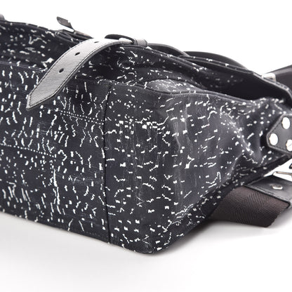 Proenza Schouler Nylon Printed Medium PS1 Satchel Black 6 of 9