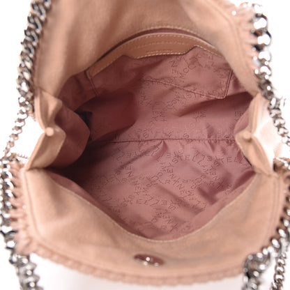 Stella McCartney Shaggy Deer Quilted Studded Mini Falabella Powder 5 of 9
