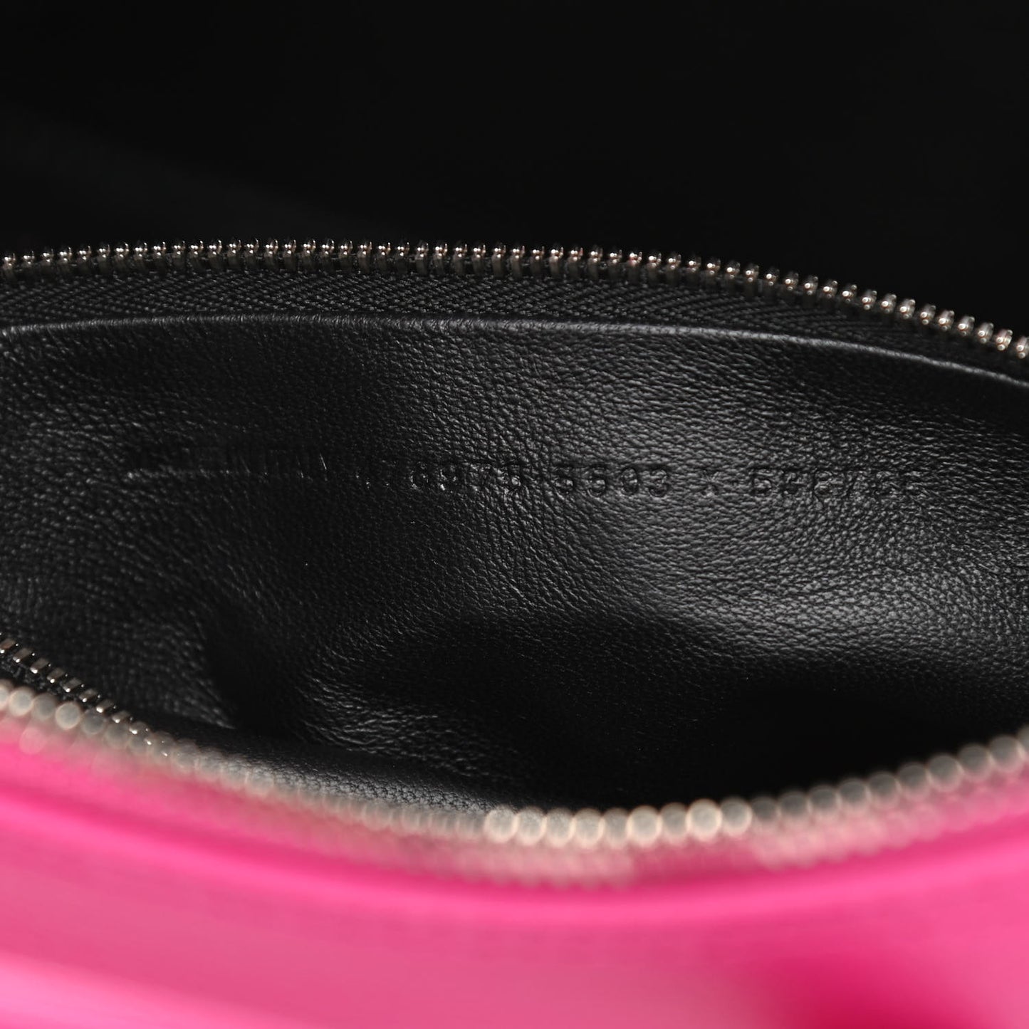 Calfskin XS Triangle Duffle Acid Pink