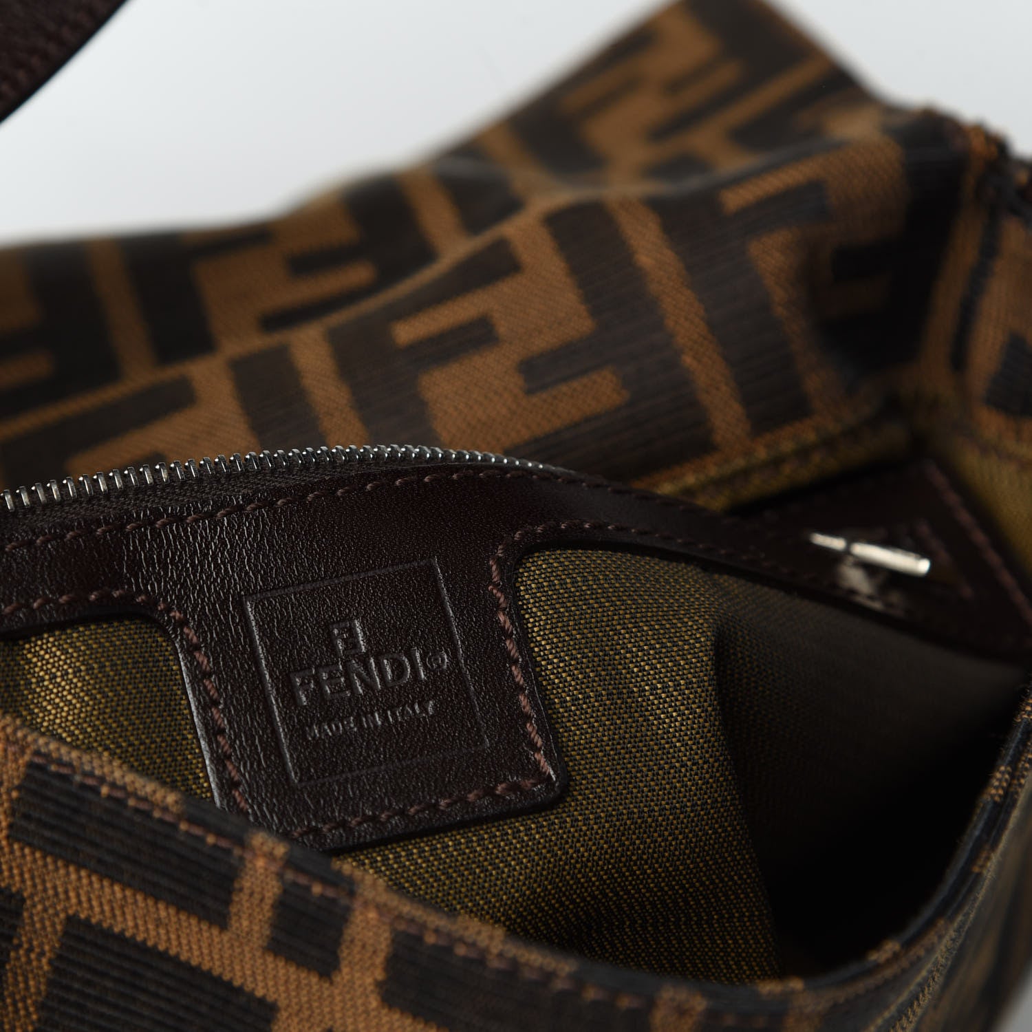 Fendi Zucca Baguette Tobacco 8 of 8