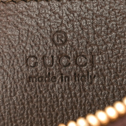 Gucci GG Supreme Monogram Textured Dollar Calfskin Web Small Ophidia GG Handbag Beige Ebony New Acero 6 of 10