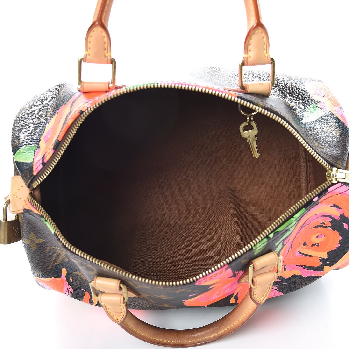Monogram Roses Speedy 30