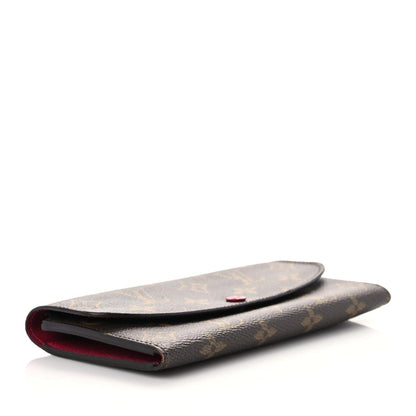 Louis Vuitton Monogram Emilie Wallet Fuchsia 4 of 16