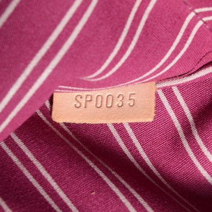 Louis Vuitton Toile Antigua Cabas MM Red Pink 7 of 8