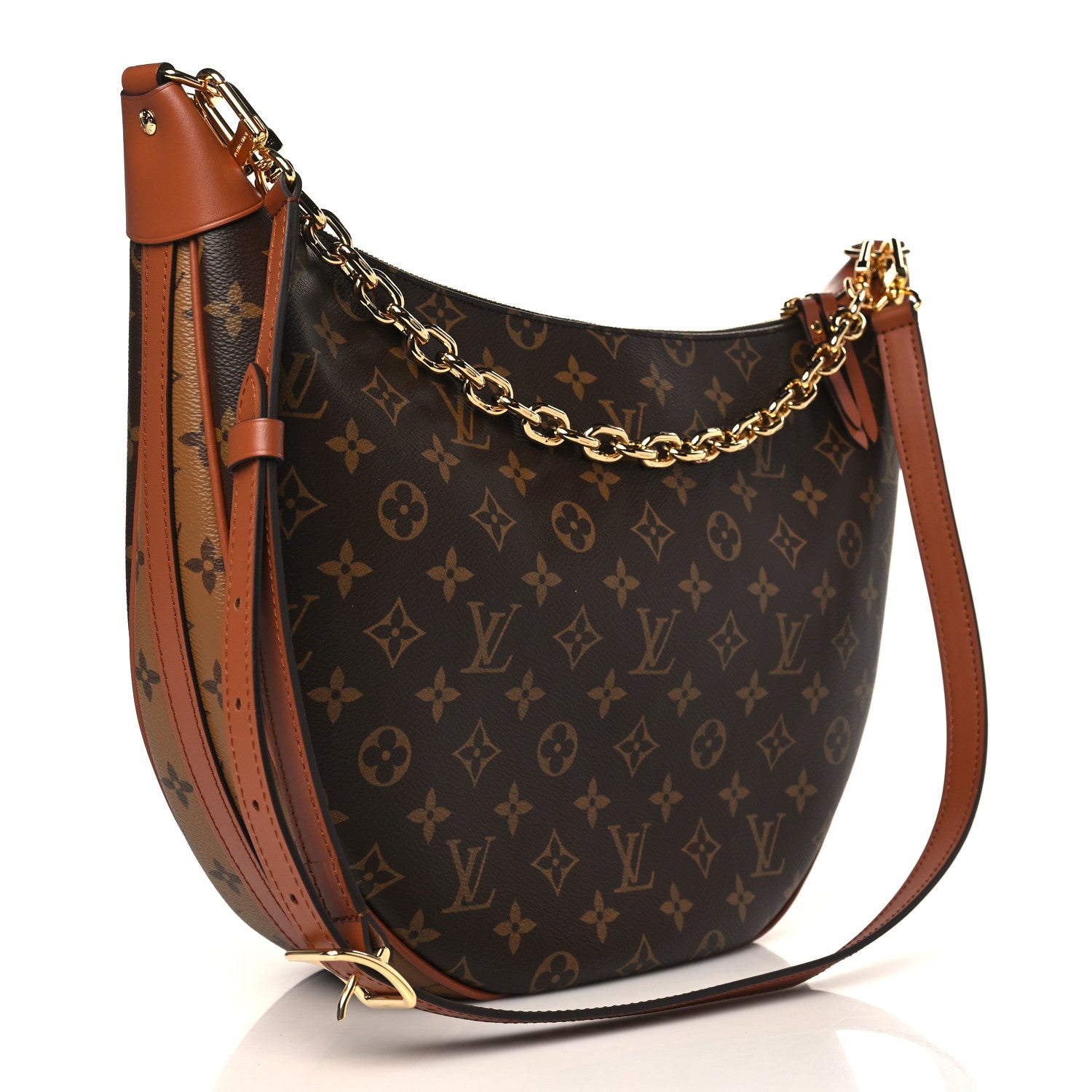 Louis Vuitton Reverse Monogram Loop Hobo 4 of 10