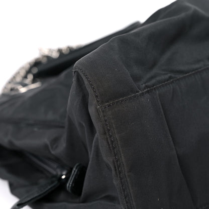 Prada Tessuto Nylon Chain Shoulder Bag Asfalto 6 of 19