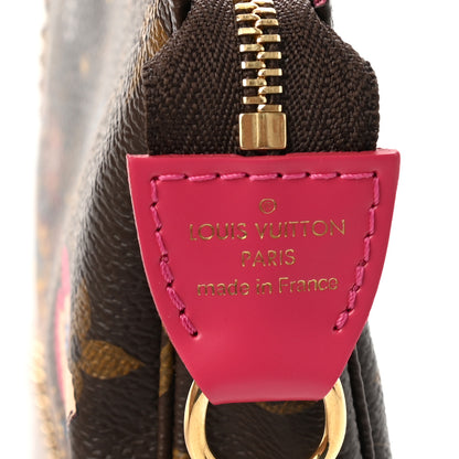 Louis Vuitton Monogram 2020 Christmas Animation Roller Coaster Mini Pochette Accessories Pivoine 7 of 8