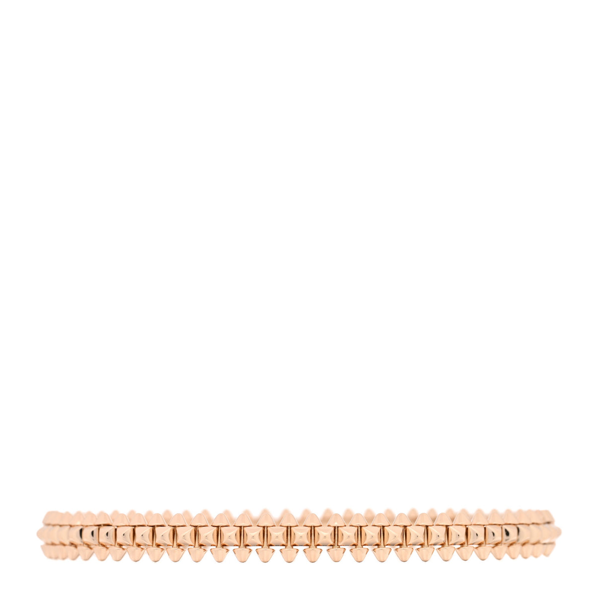 Cartier 18K Pink Gold Small Clash De Cartier Bracelet 18 1 of 4