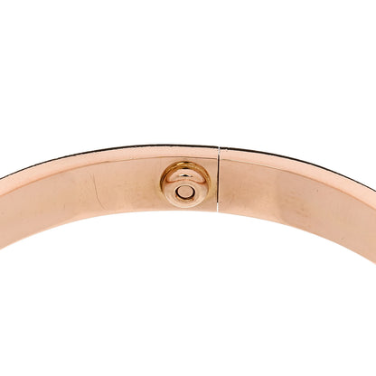 Cartier 18K Pink Gold LOVE Bracelet 17 8 of 8
