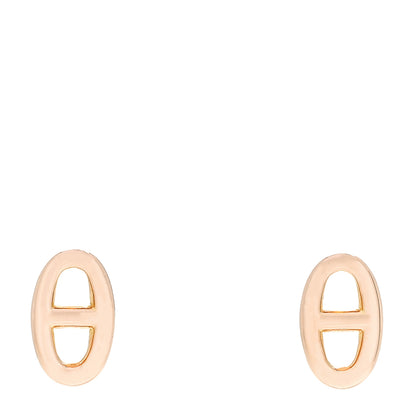 Hermes 18K Rose Gold TPM Farandole Stud Earrings 1 of 4