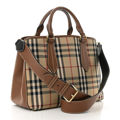 Burberry Horseferry Check Medium Ballingdon Tote Honey Tan 3 of 10