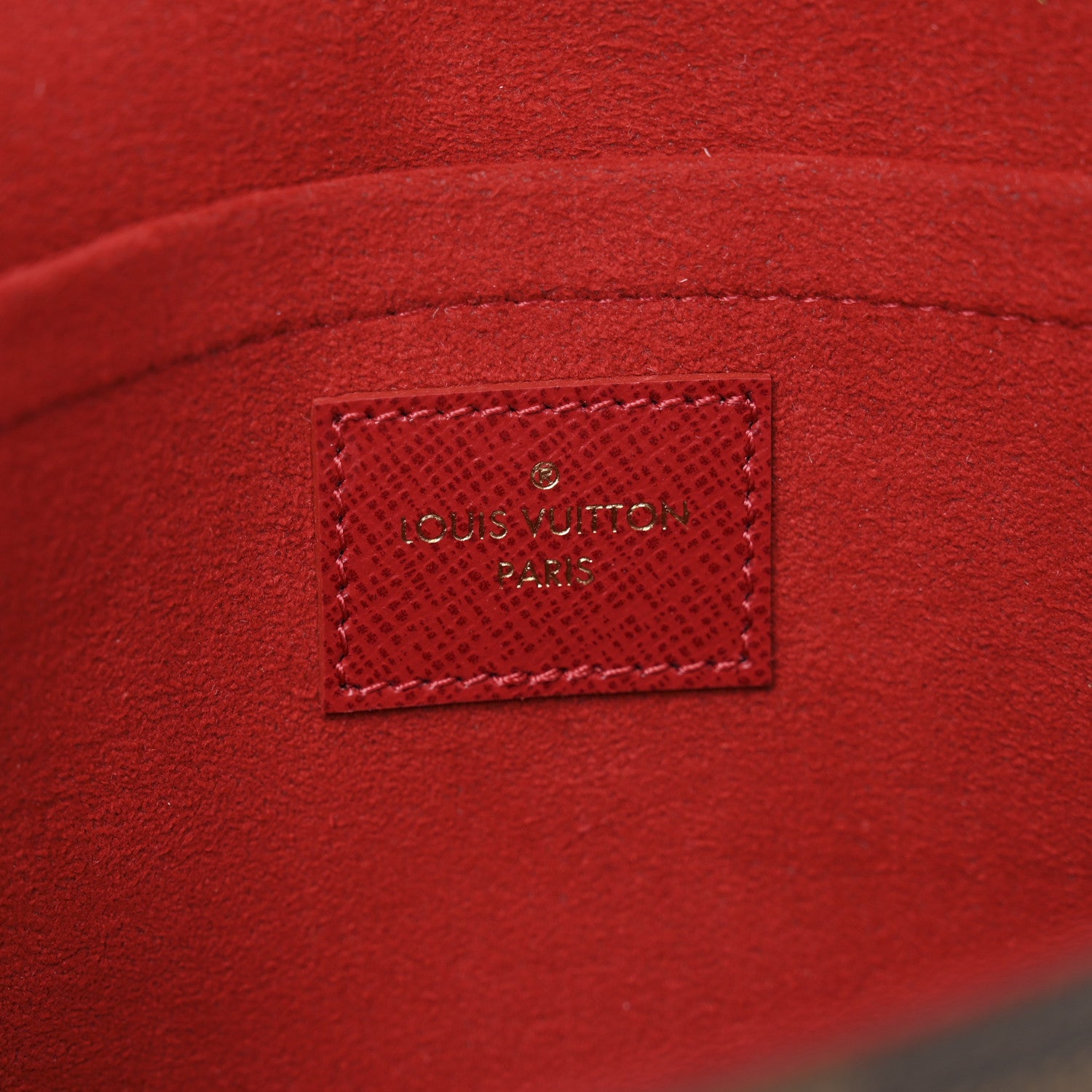 Louis Vuitton Damier Ebene Pochette Felicie Chain Wallet 7 of 13