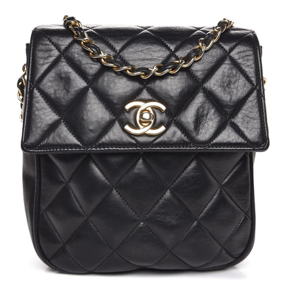 Chanel Lambskin Quilted Small Flap Black 1 of 7