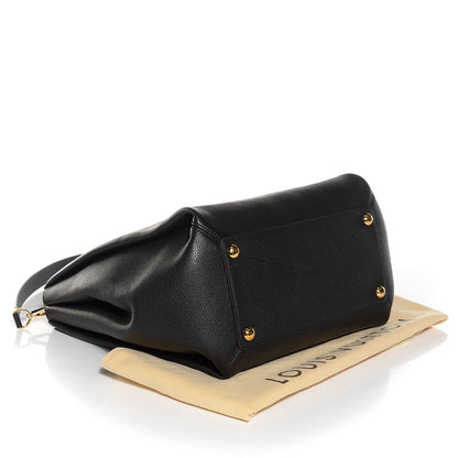 Louis Vuitton Veau Cachemire Python Babylone MM Black 4 of 7