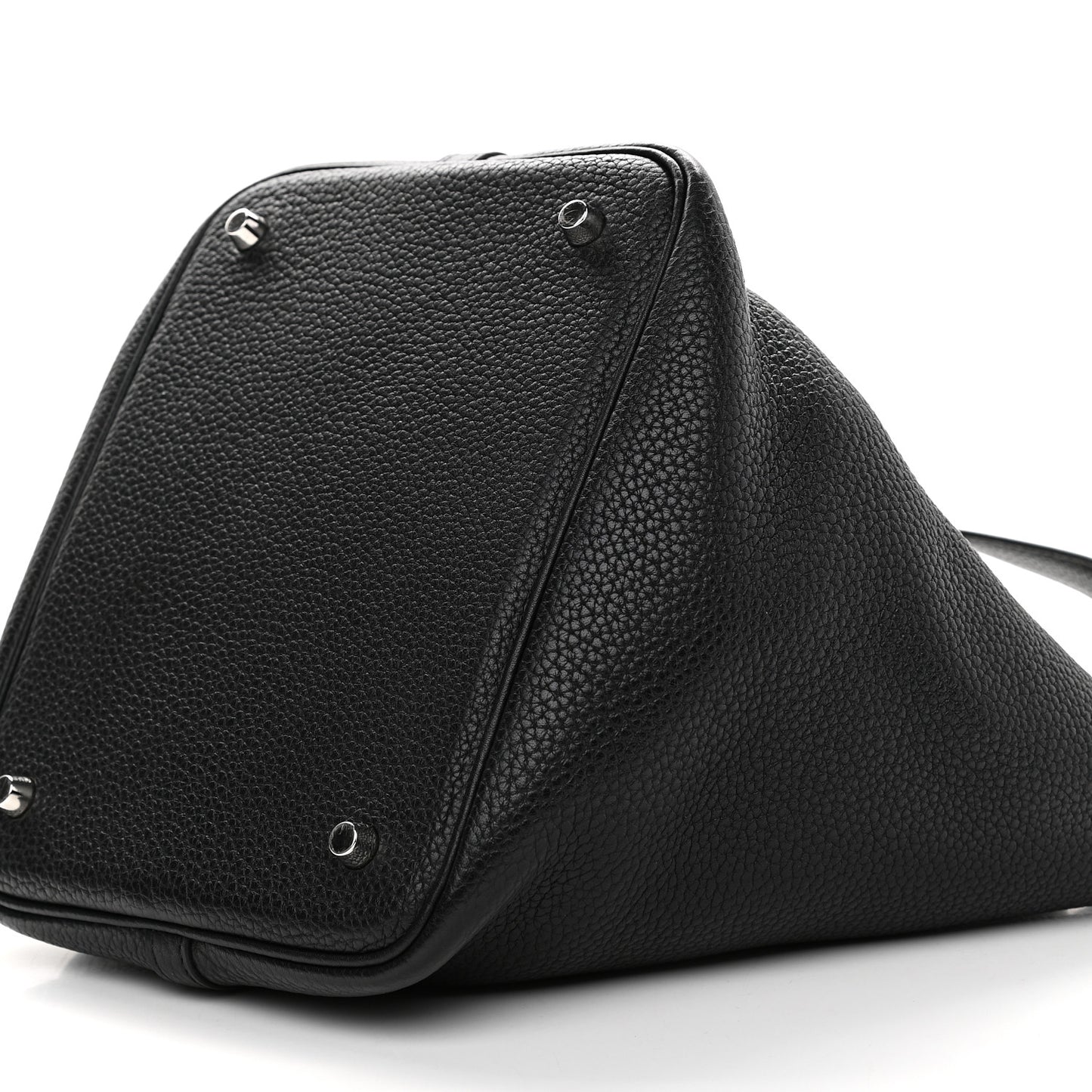 Taurillon Clemence Picotin Lock 22 MM Black