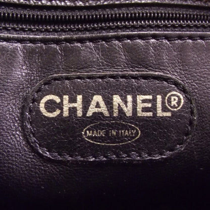 Chanel Vintage Simple Large Tote Black 8 of 12