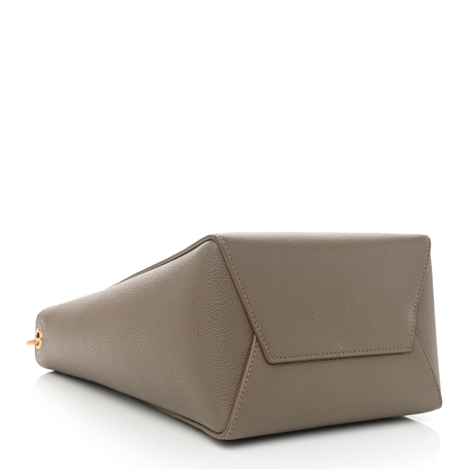 Celine Soft Grained Calfskin Small Sangle Bucket Bag Taupe 4 of 8