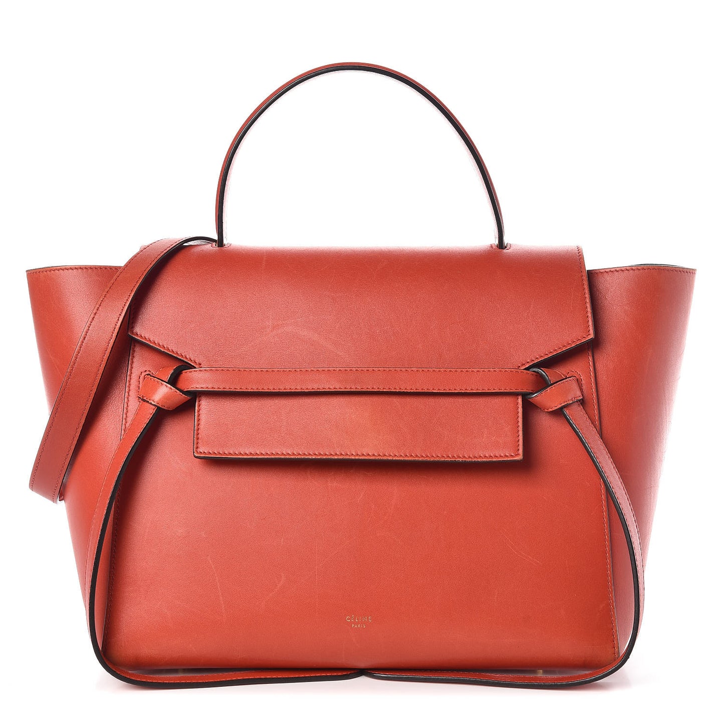 Smooth Calfskin Mini Belt Bag Brick
