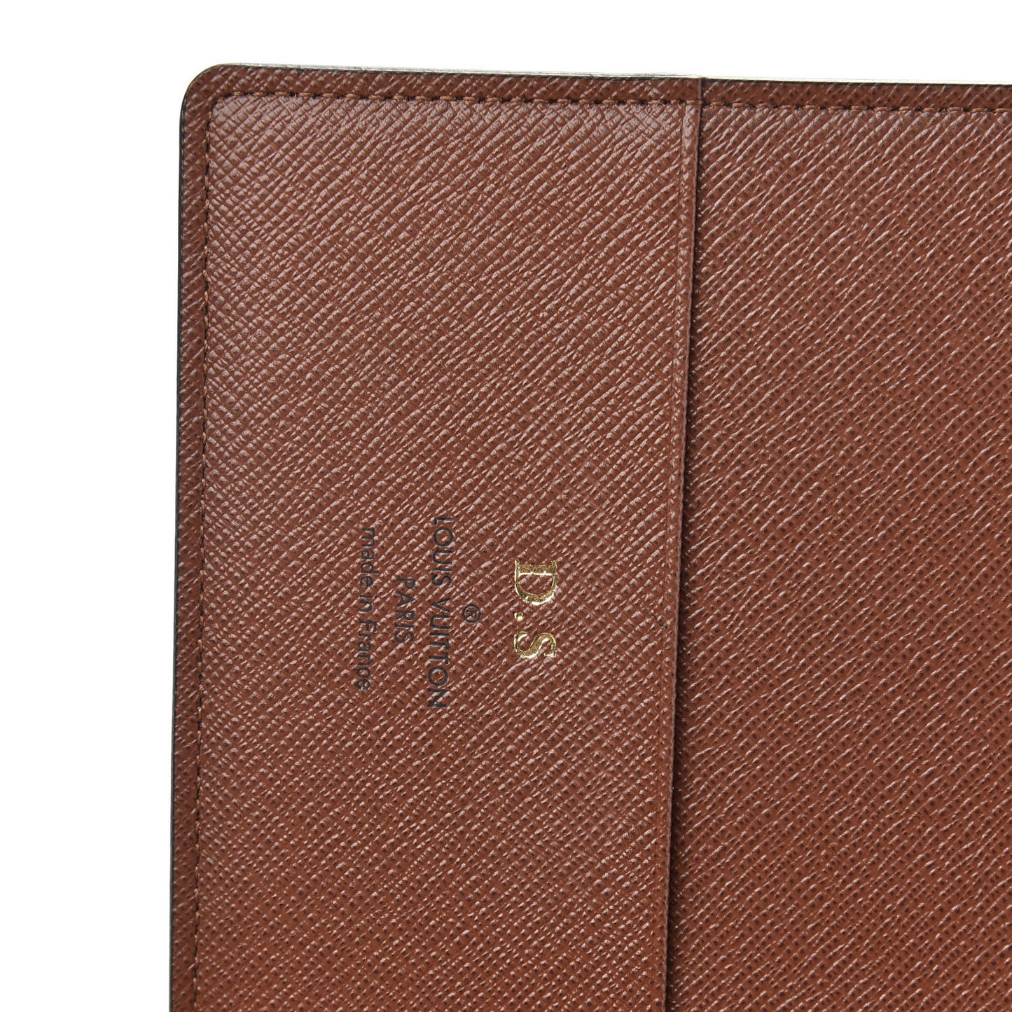 Monogram Large Ring Agenda Cover