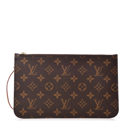 Louis Vuitton Monogram Neverfull MM GM Pochette 1 of 8