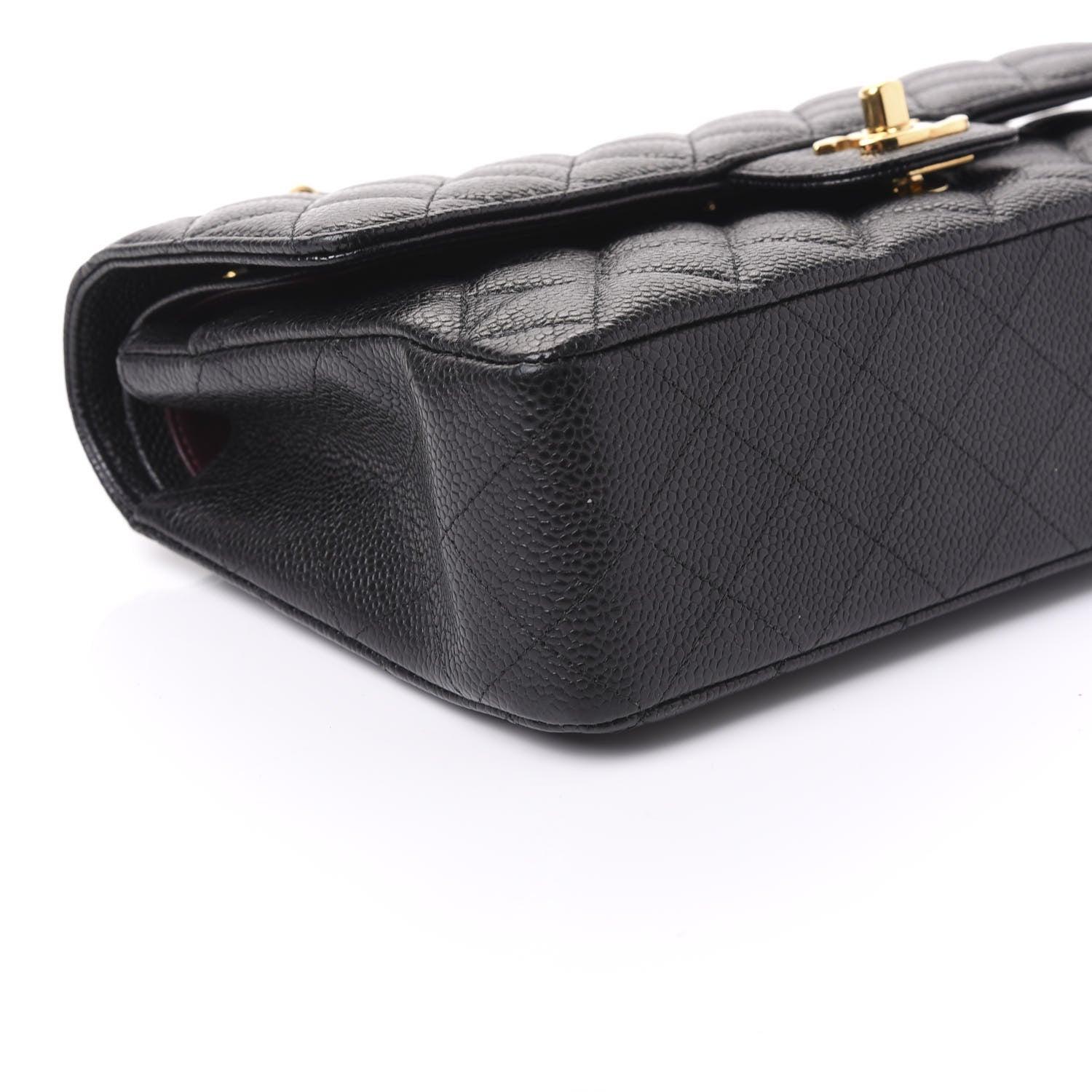 Chanel Caviar Quilted Medium Double Flap Black 5 of 10