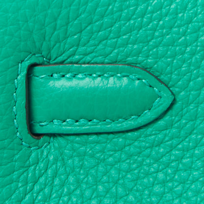 Hermes Togo Kelly Retourne 25 Menthe 10 of 35