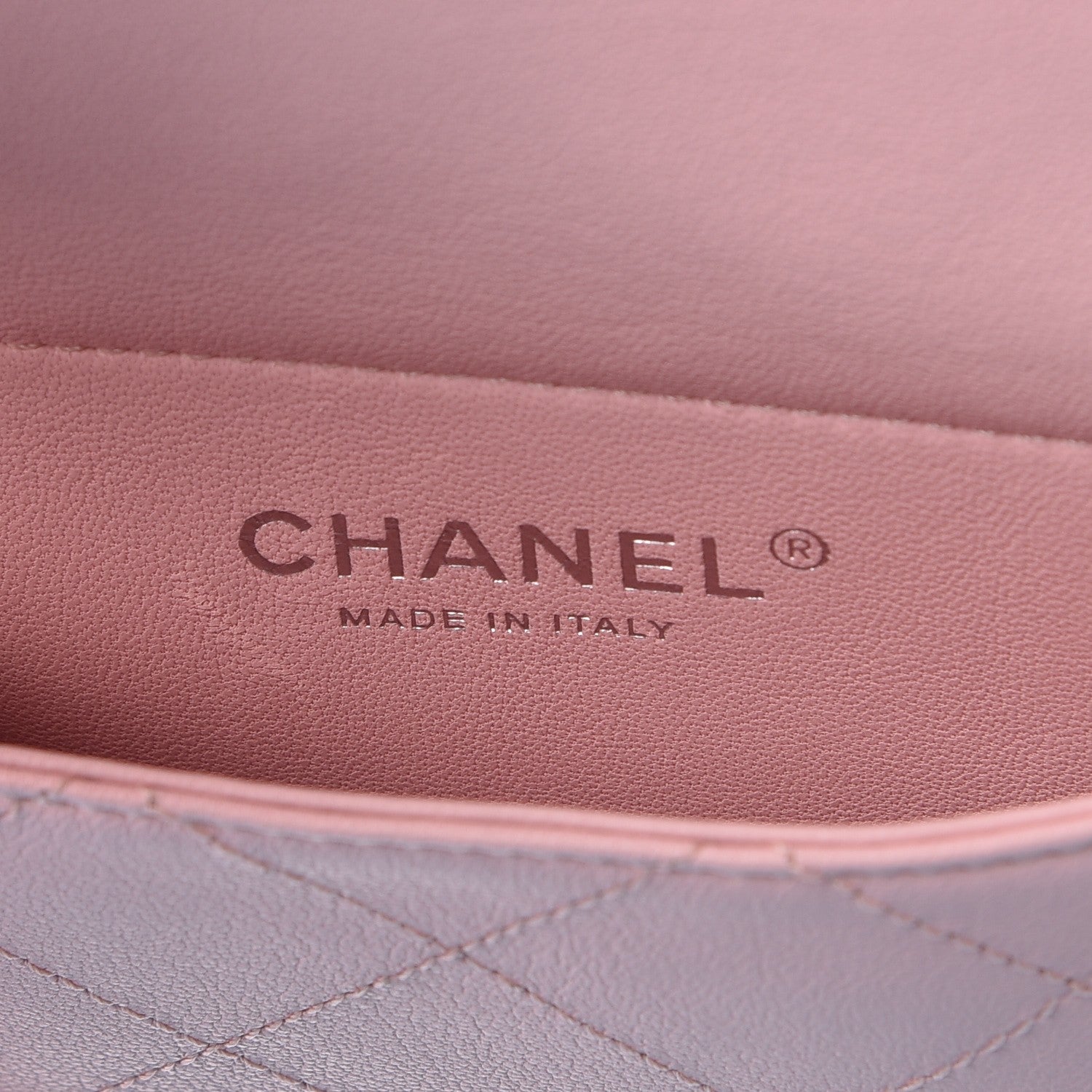 Chanel Lambskin PVC Quilted Medium Coco Splash Shopping Bag Blue Green Pink 6 of 9