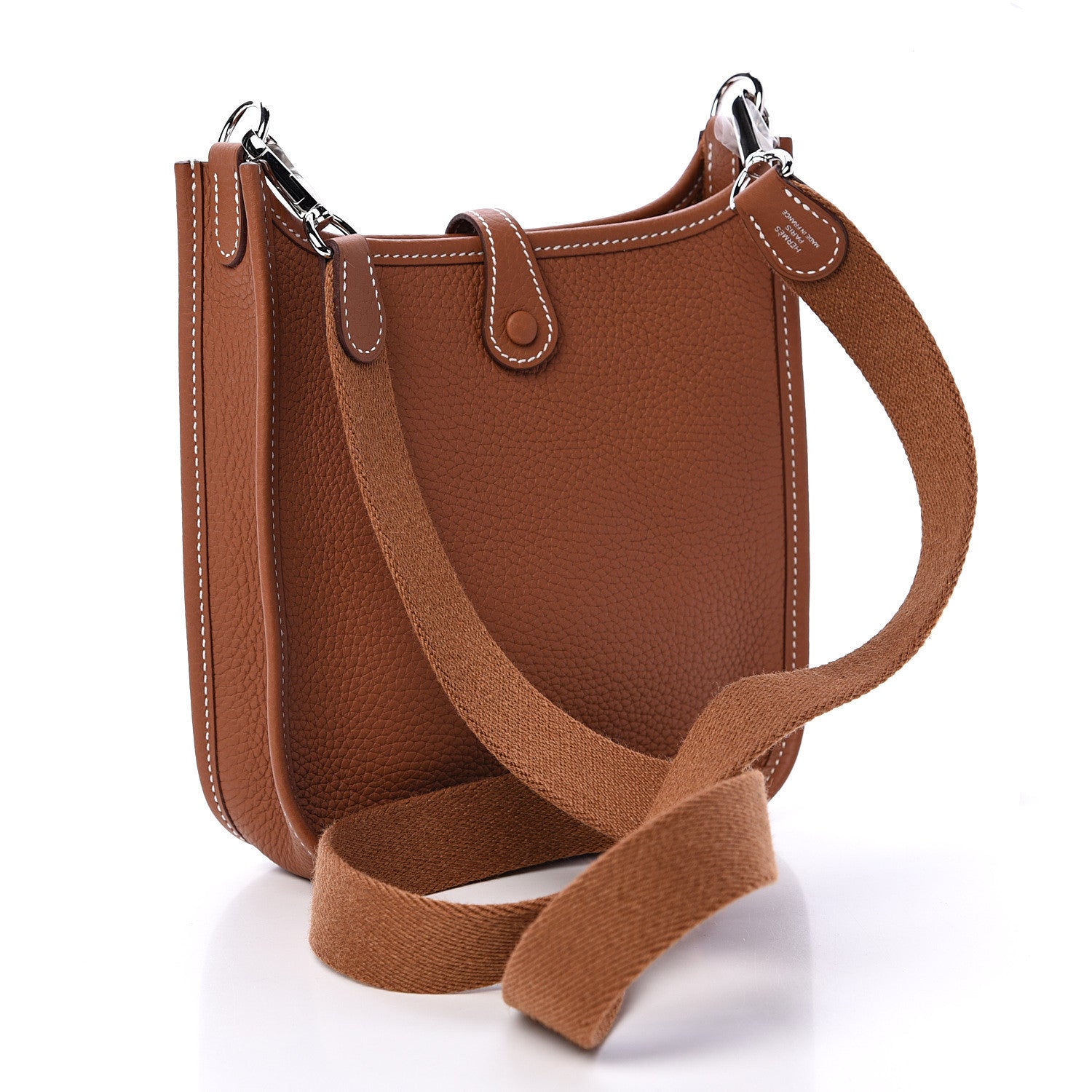 Hermes Taurillon Clemence Evelyne TPM Gold 2 of 10