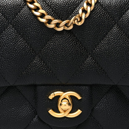 Chanel Caviar Quilted Mini Sweetheart Flap Black 8 of 10