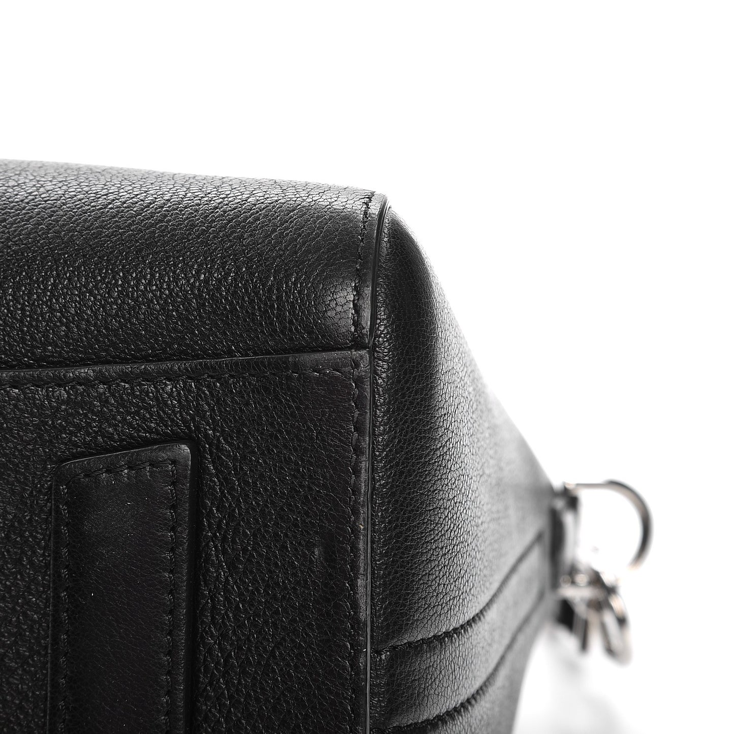 Sugar Goatskin Small Antigona Black
