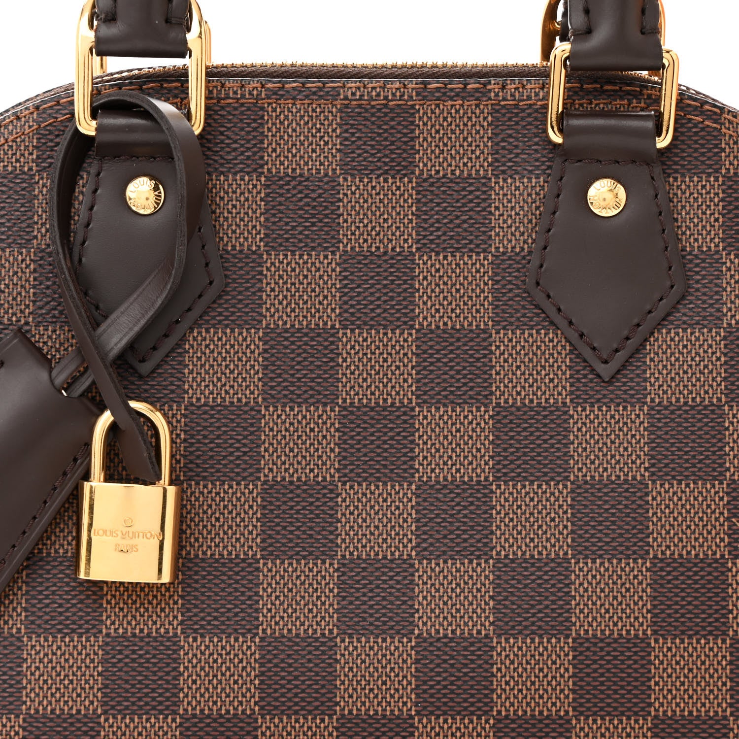 Louis Vuitton Damier Ebene Alma BB 7 of 10