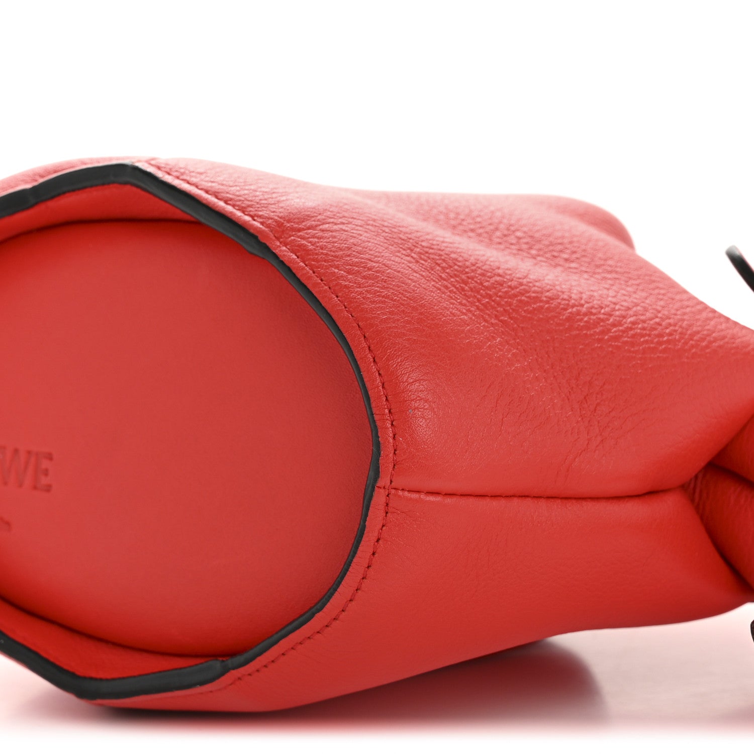 Loewe Calfskin Mini Elephant Crossbody Bag Scarlet Red 10 of 13
