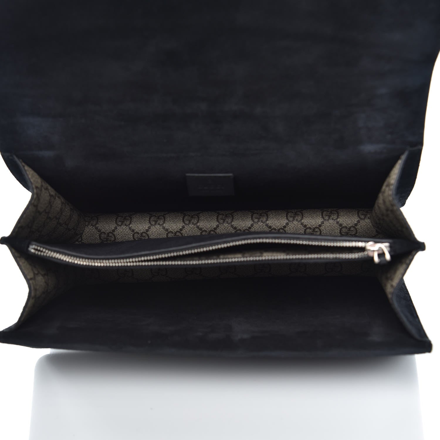Gucci GG Supreme Monogram Medium Dionysus Shoulder Bag Black 5 of 9