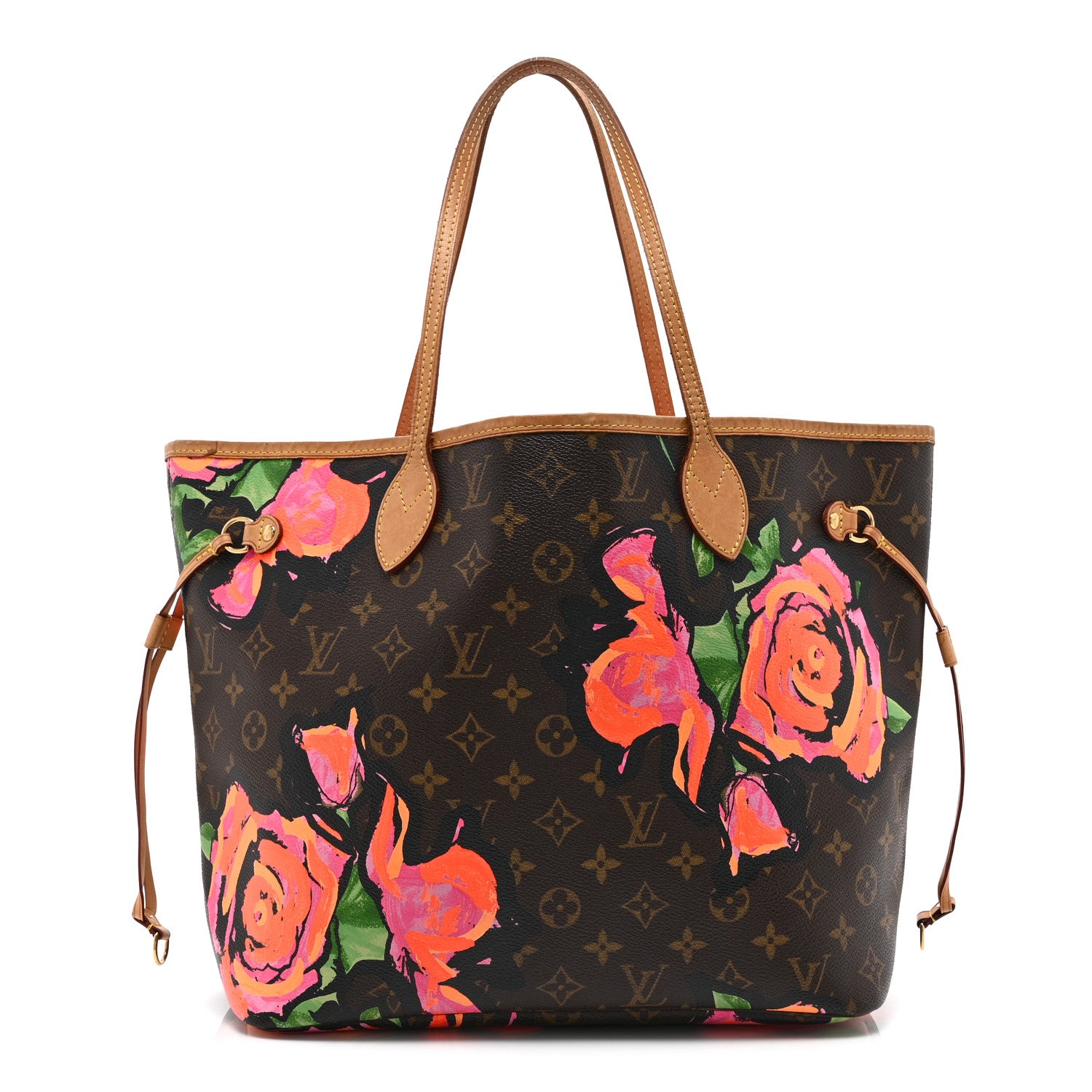 Louis Vuitton Monogram Roses Neverfull MM 1 of 10