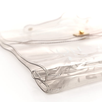 Hermes Vinyl Souvenir De L'Exposition Kelly Transparent 7 of 9