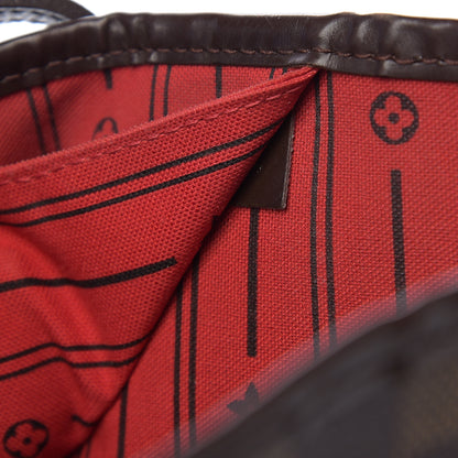 Louis Vuitton Damier Ebene Neverfull MM 6 of 9