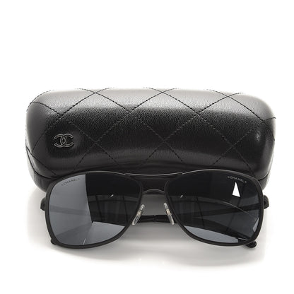 Chanel Metal Pilot Summer Sunglasses 4224 Black 11 of 11