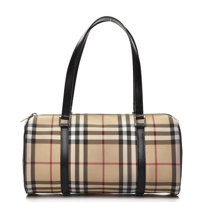 Burberry House Check Satchel Black 1 of 8