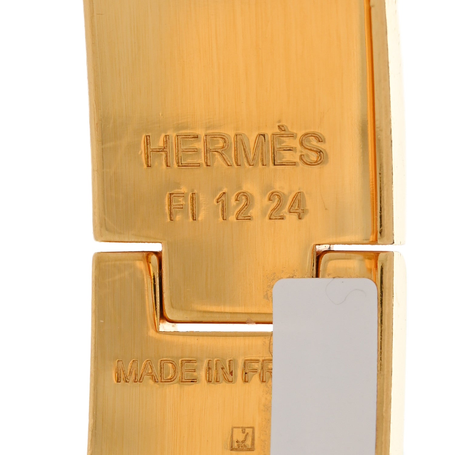 Hermes Enamel Narrow Clic Clac H Bracelet PM Black 4 of 5