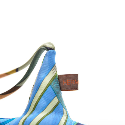 Hermes Silk Petit H Star Ornament Charm 3 of 4