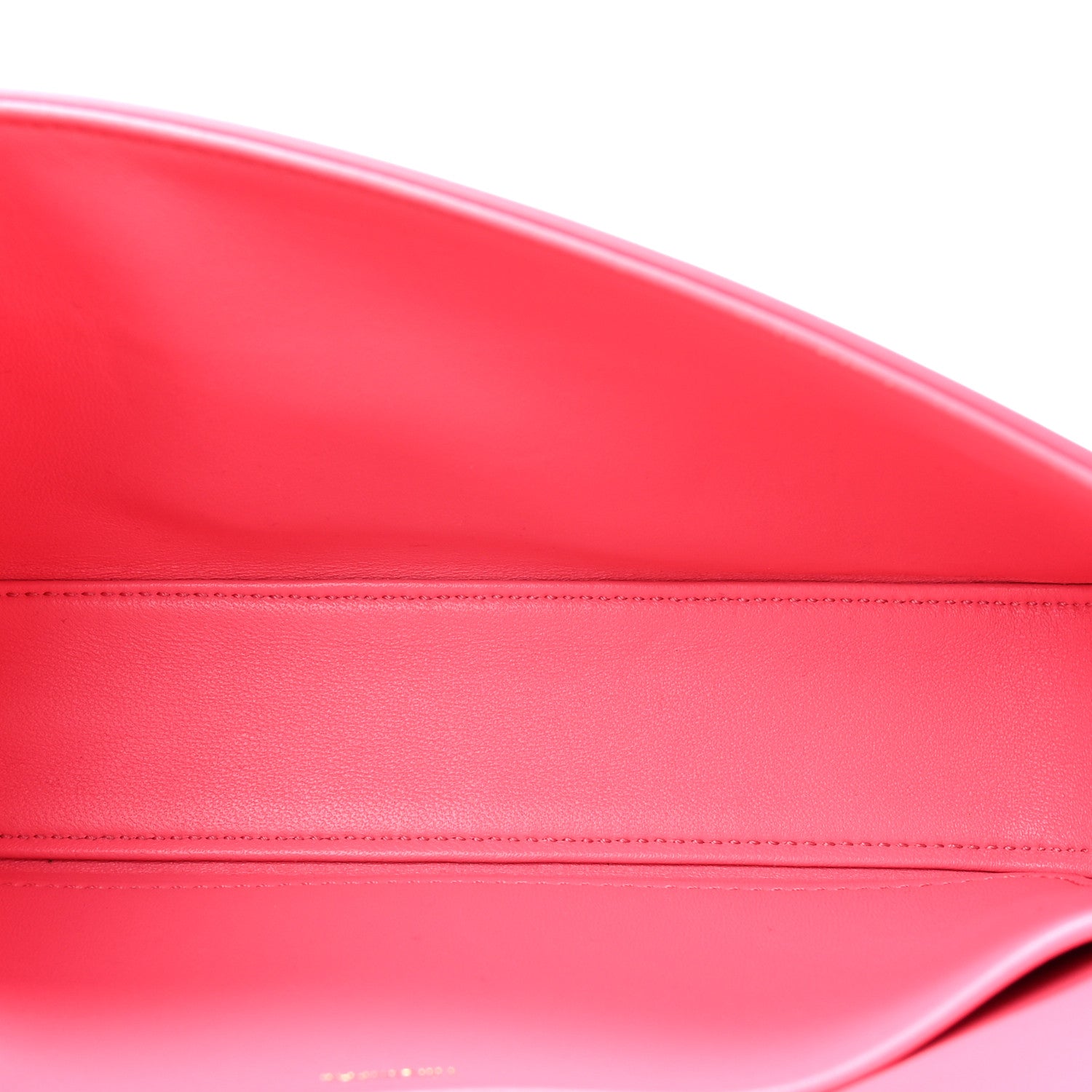 Celine Shiny Calfskin Triomphe Flamingo 5 of 14