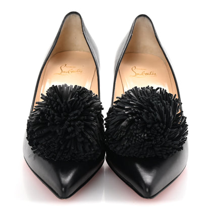 Christian Louboutin Shiny Nappa Konstantina 70 Pumps 37.5 Black 3 of 9