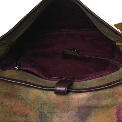 Chanel Washed Toile Graffiti On The Pavements Messenger Khaki Multicolor 4 of 12