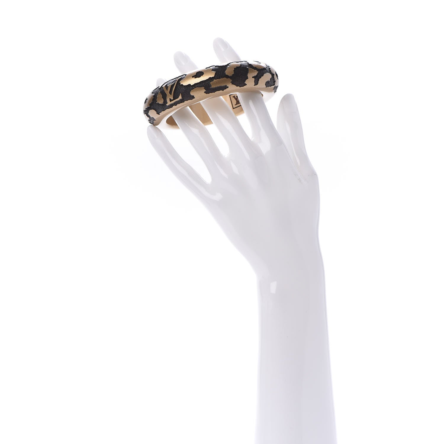 Louis Vuitton Leomonogram Bracelet Gold 2 of 5