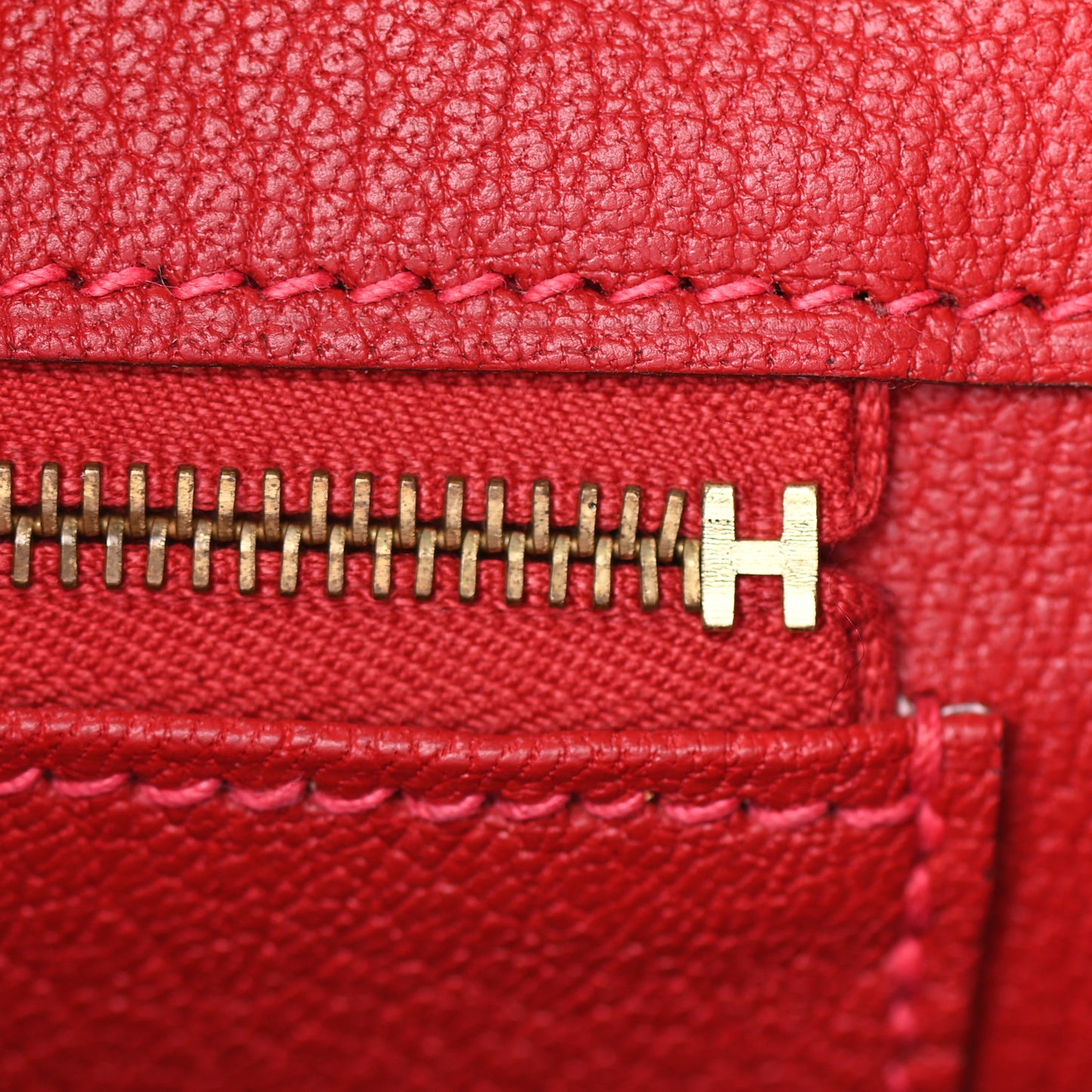 Epsom Birkin 30 Rouge Casaque