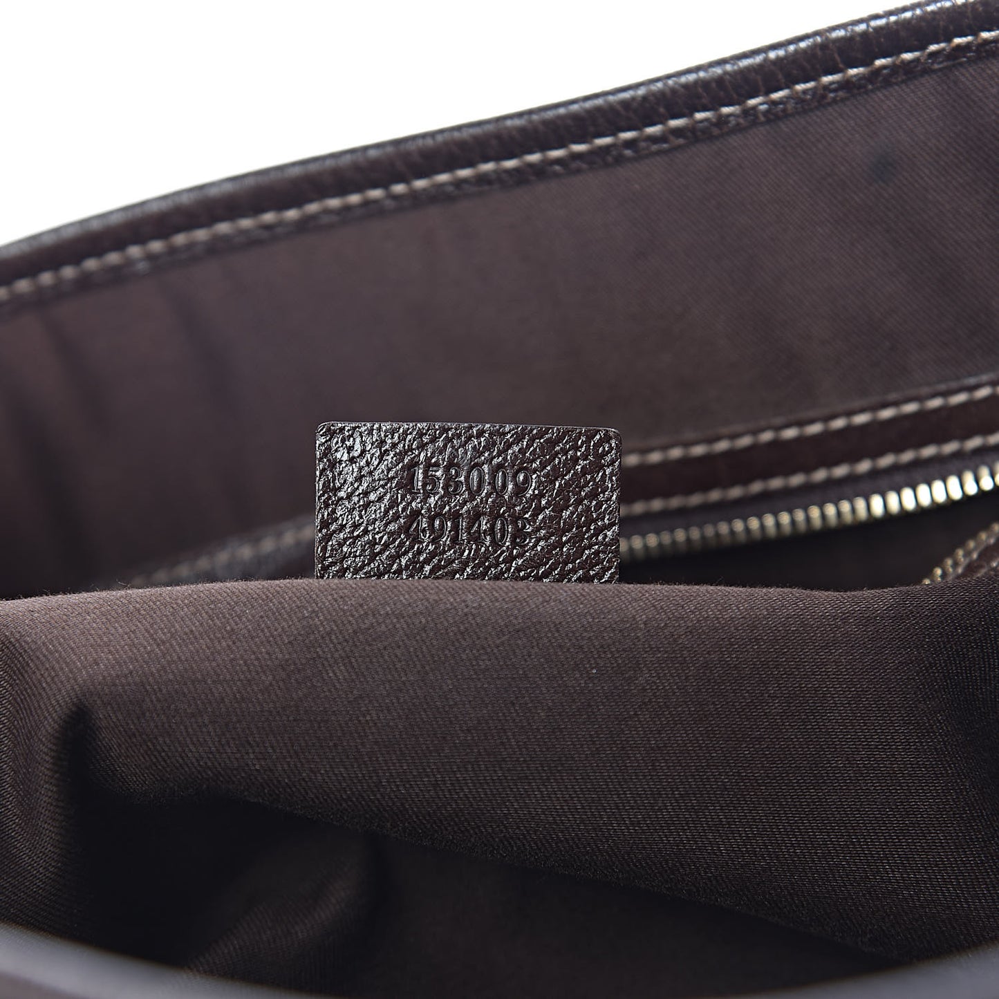 Monogram Charmy Tote Brown